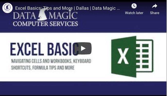 Excel Training In Dallas